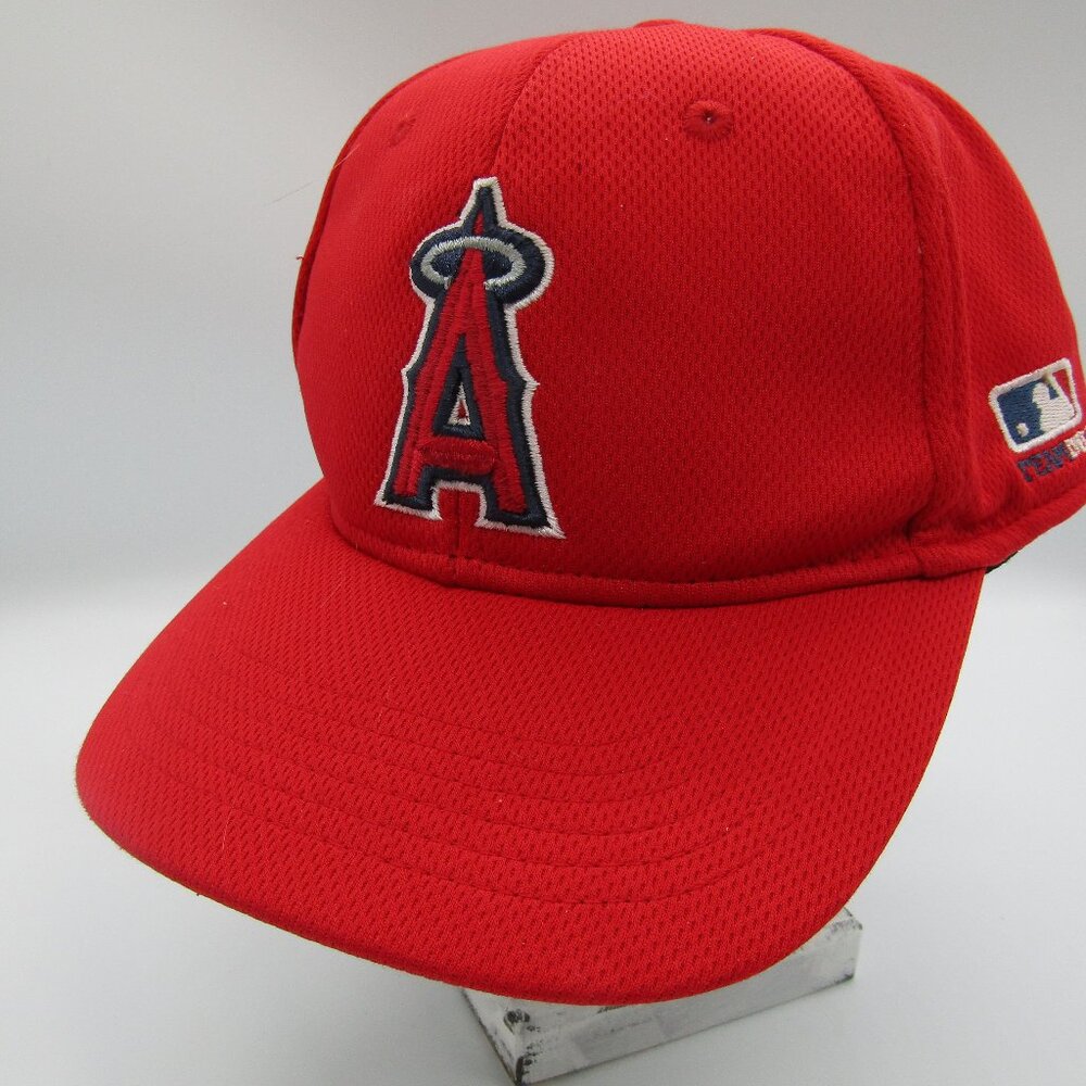 Red Anaheim Angels Youth adjustable ballcap